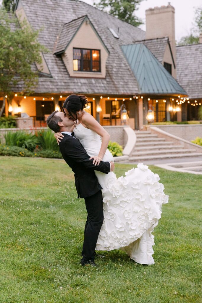 Romantic wedding portraits captured in the  Golden hour light at Basil place Blending elegance and emotion.  